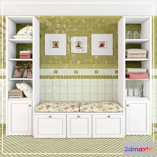 1567470 - Decorative Bathroom Set 3D Max