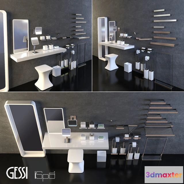 1567488 - Gessi iSpa accessories 3D Max