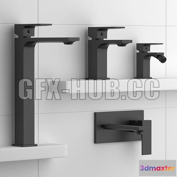 1568280 - Volle De La Noche Faucet Set 3D Max