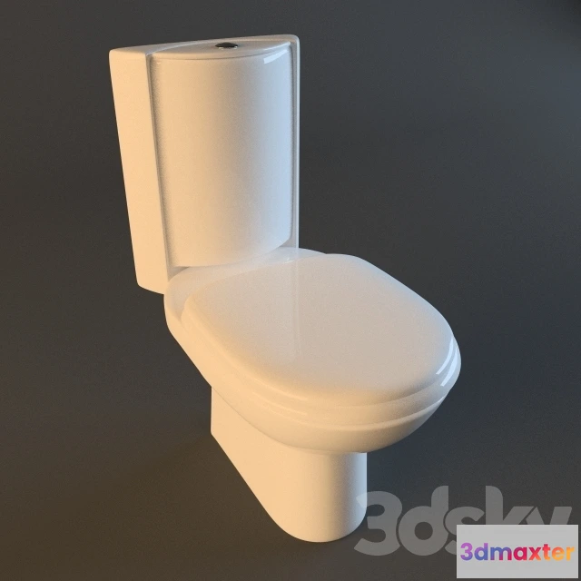 1568570 - Toilet 3D Max