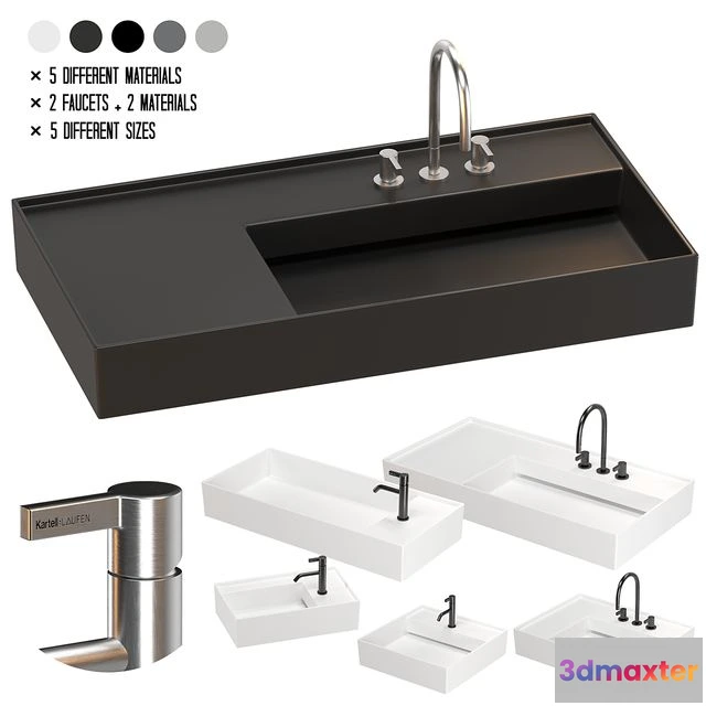 1568932 - LAUFEN Kartell Washbasin 02 3D Max