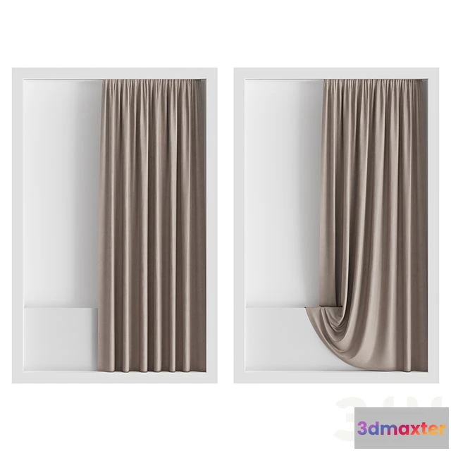 1568970 - Shower curtain 3D Max