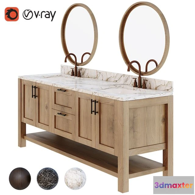 1569226 - Toilet cabinet 3D Max