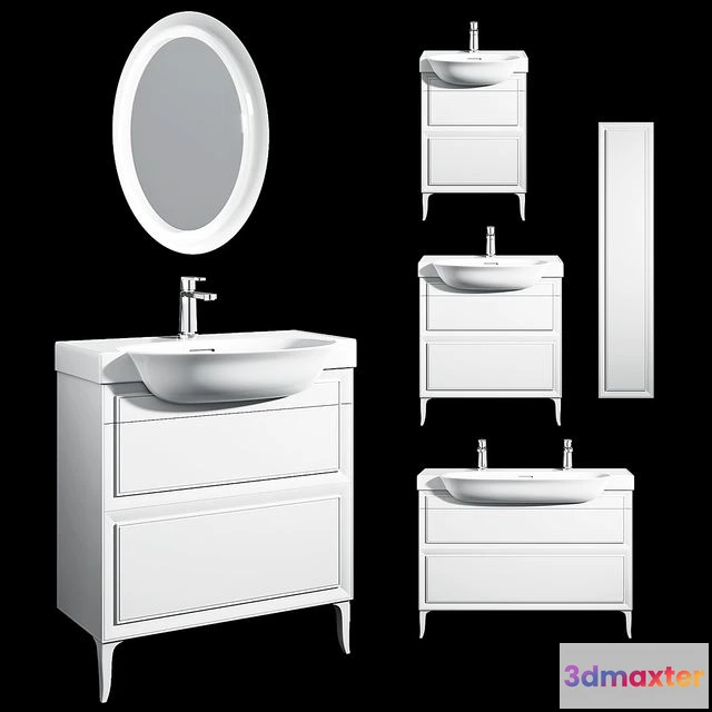 1569516 - Laufen the New Classic Washbasins 3D Max