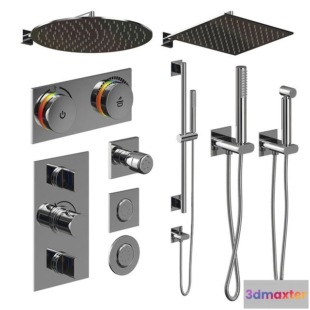 1569586 - THG Icon-X Shower faucets 3D Max