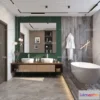 1570214 - Luxury Style Interior 3D Blocks - Bathroom 3D Model - 281 3D Max