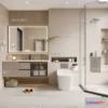 1570224 - Modern Style Interior 3D Blocks - Bathroom 3D Model - 268 3D Max