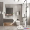 1570228 - Modern Style Interior 3D Blocks - Bathroom 3D Model - 270 3D Max