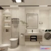 1570230 - Modern Style Interior 3D Blocks - Bathroom 3D Model - 271 3D Max