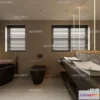 1570232 - Minimalist Style Interior 3D Blocks - Bathroom 3D Model - 249 3D Max