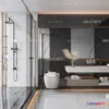 1570234 - Minimalist Style Interior 3D Blocks - Bathroom 3D Model - 250 3D Max