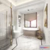 1570360 - Europe Style Interior 3D Blocks - Bathroom 3D Model - 328 3D Max