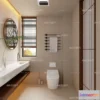 1570456 - Modern Style Interior 3D Blocks and 3D Models - Bathroom 3D Scene - 632 3D Max