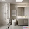 1570518 - Modern Style Interior 3D Blocks and 3D Models - Bathroom 3D Scene - 663 3D Max