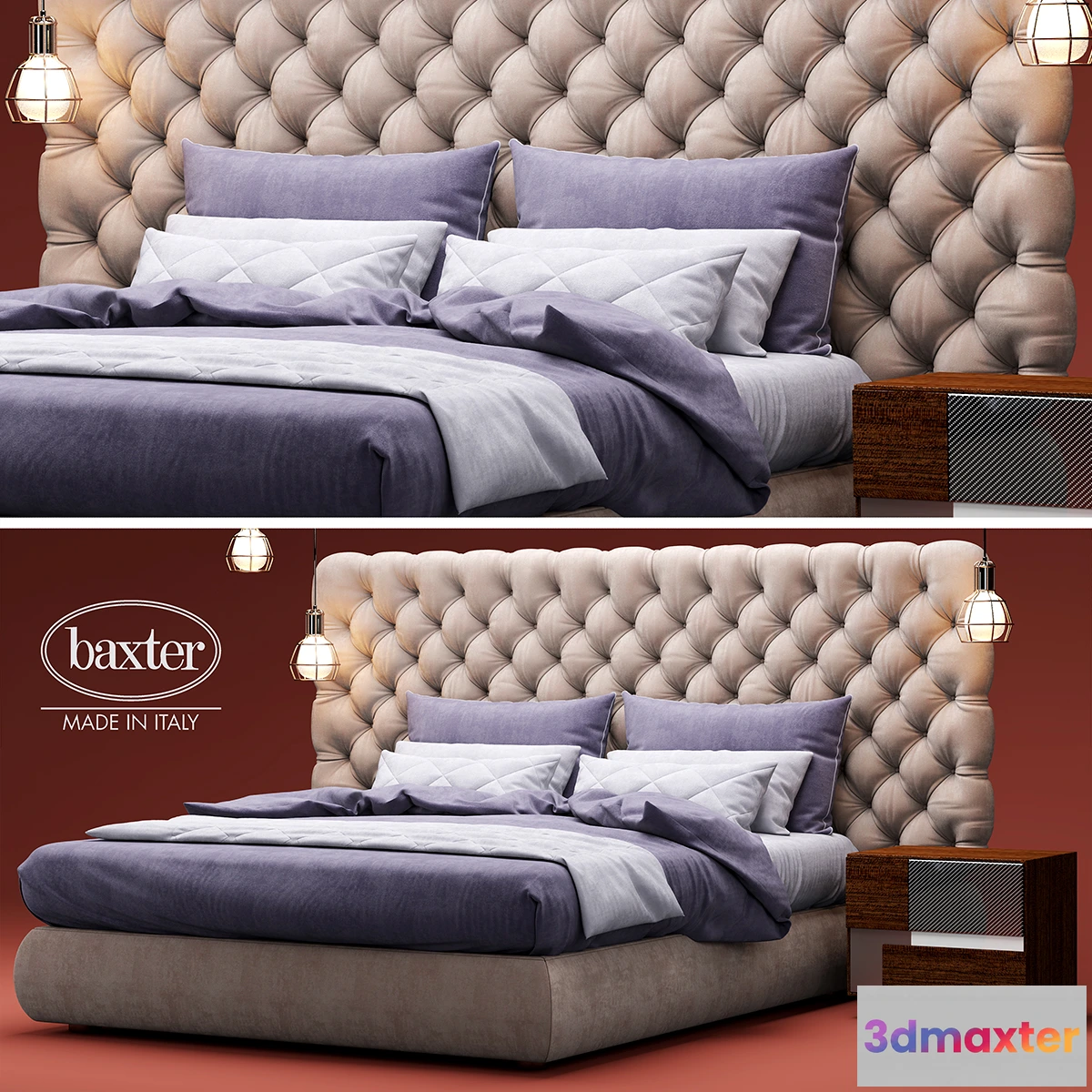 1074038 - Bed baxter HEAVEN Ottoperotto - 207595