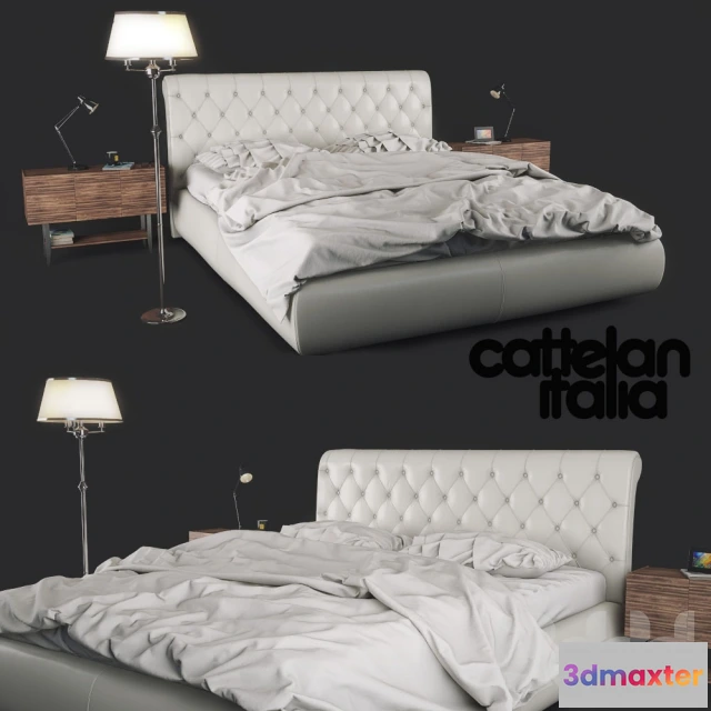 1074062 - Bed Cattelan Italia Alexander - 207619