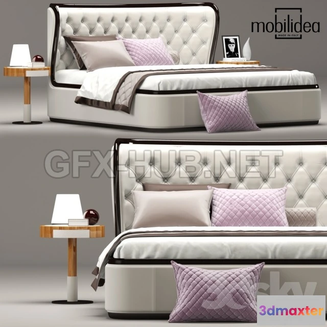 1074156 - Bed MargotMobilidea 3d Model - 207713