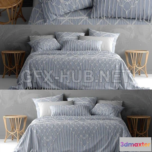 1074272 - Bed with bedding adairs australia - 207829