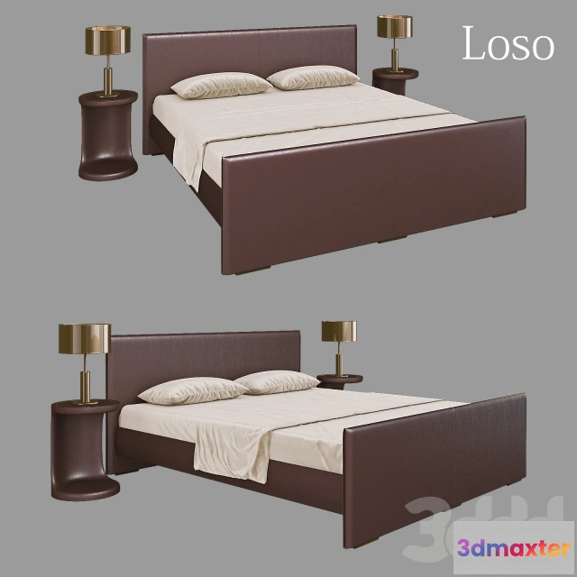 1074292 - Bed_Loso_leather - 207849