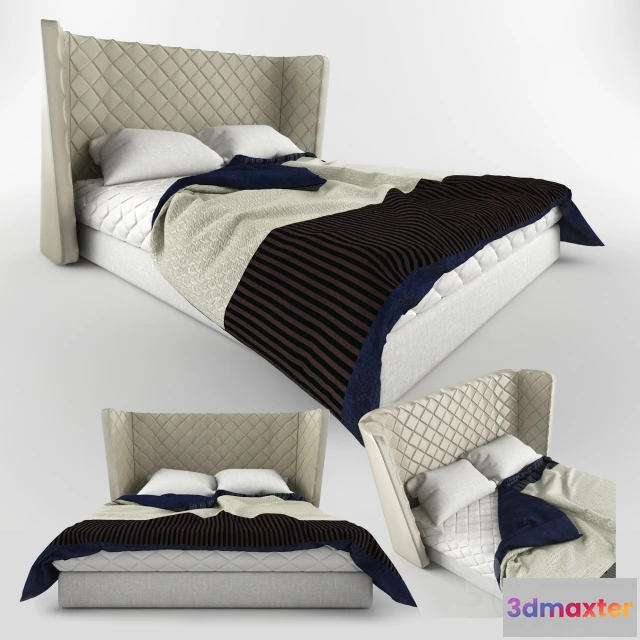 1074294 - Bed_modern classic - 207851