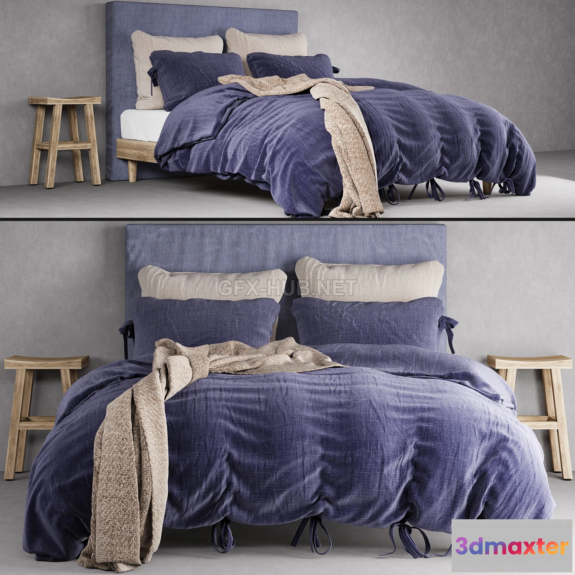1074344 - Bedroom set 17 (max 2011obj) - 207901