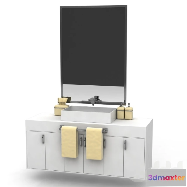 1074366 - Bedside cabinet with sink - 207923