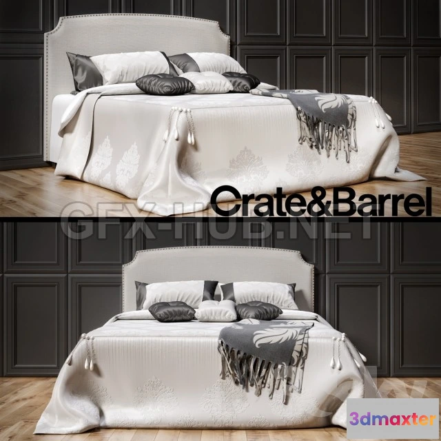 1078204 - Curve Queen bed - 211761