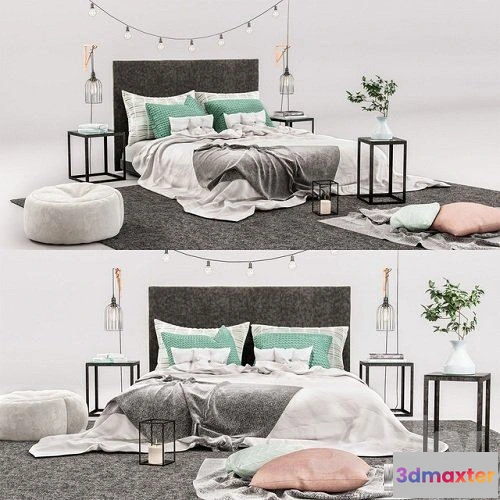 1078520 - Decorative Bedroom Set 02 - 212077