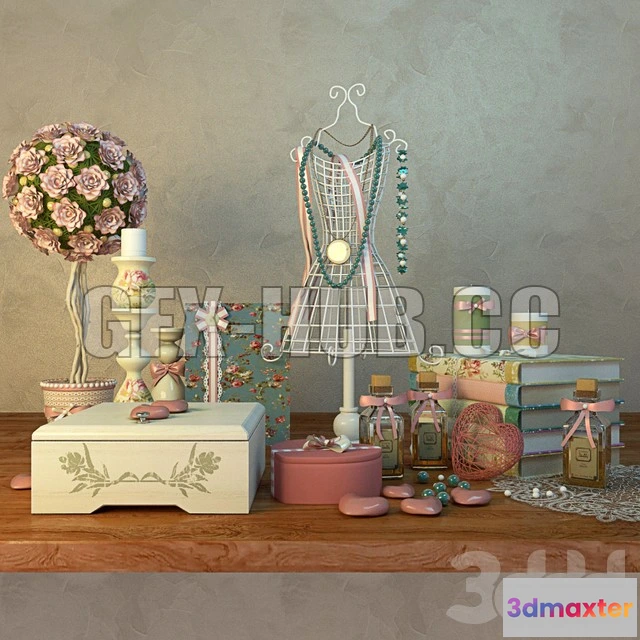 1078638 - Decorative set for the bedroom - 212195