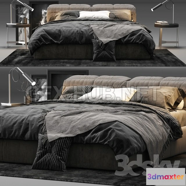 1079178 - Ditre Italia Dunn Bed - 212735