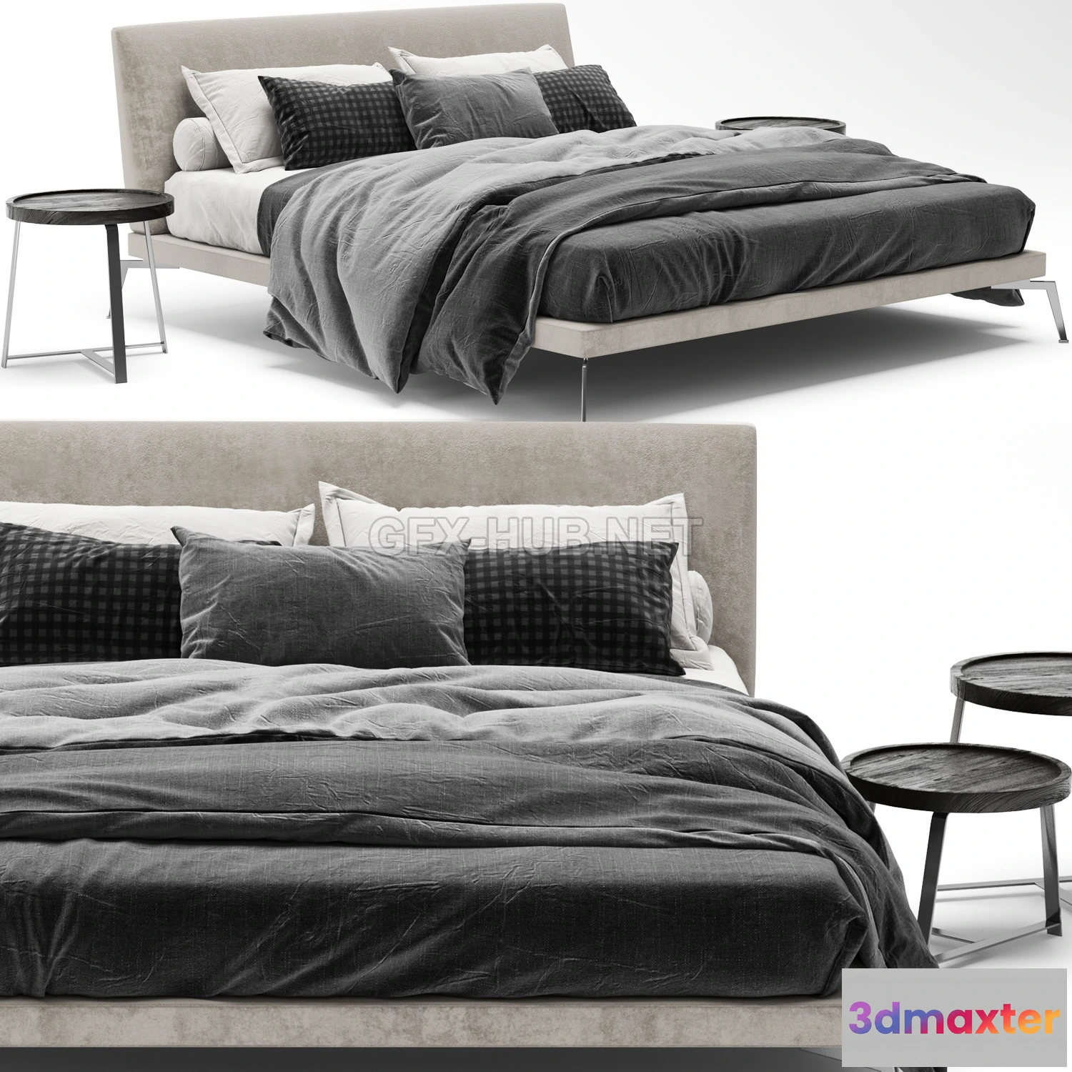 1080590 - Feel Good Bed B by Flexform - 214147
