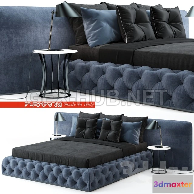 1081014 - Flexform Mood Leonardo Bed - 214571