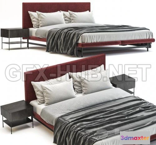 1085424 - Line Bed 3d model - 218981