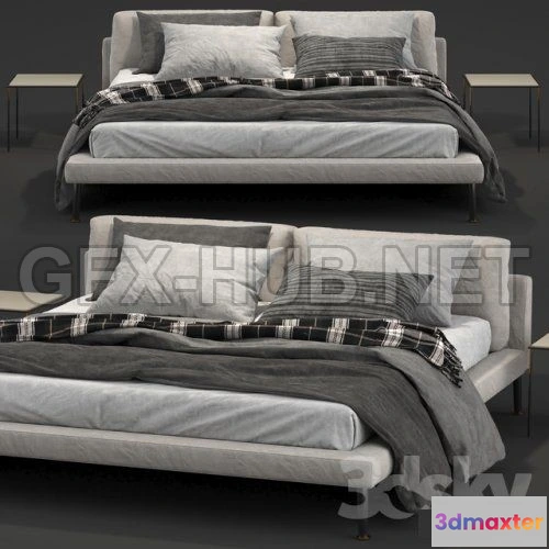 1085468 - Living Divani Floyd-Hi double bed - 219025