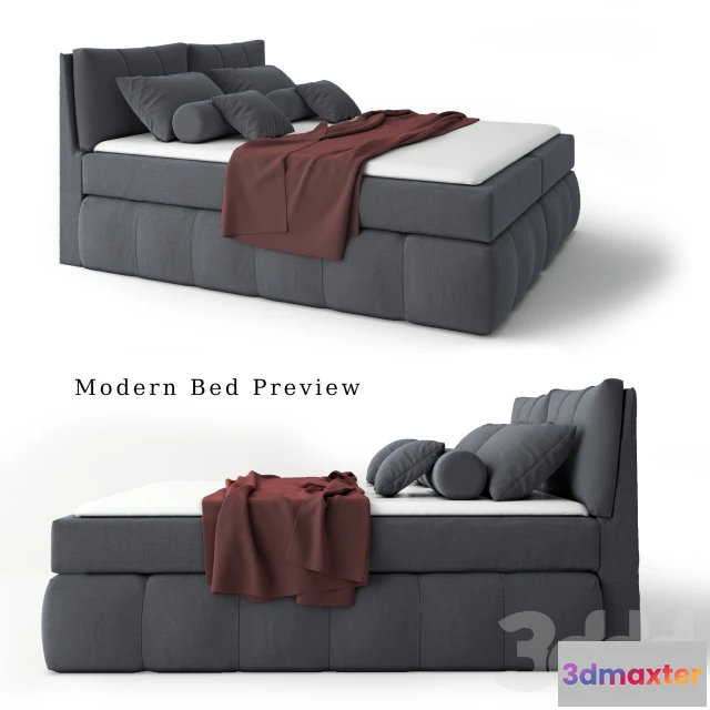1086966 - Modern Bed 1 - 220523