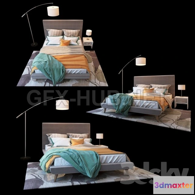 1087698 - Nixon Upholstered Panel Bed by TOV - 221255