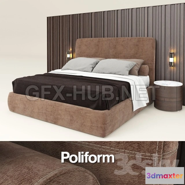 1089266 - Poliform Laze bed - 222823