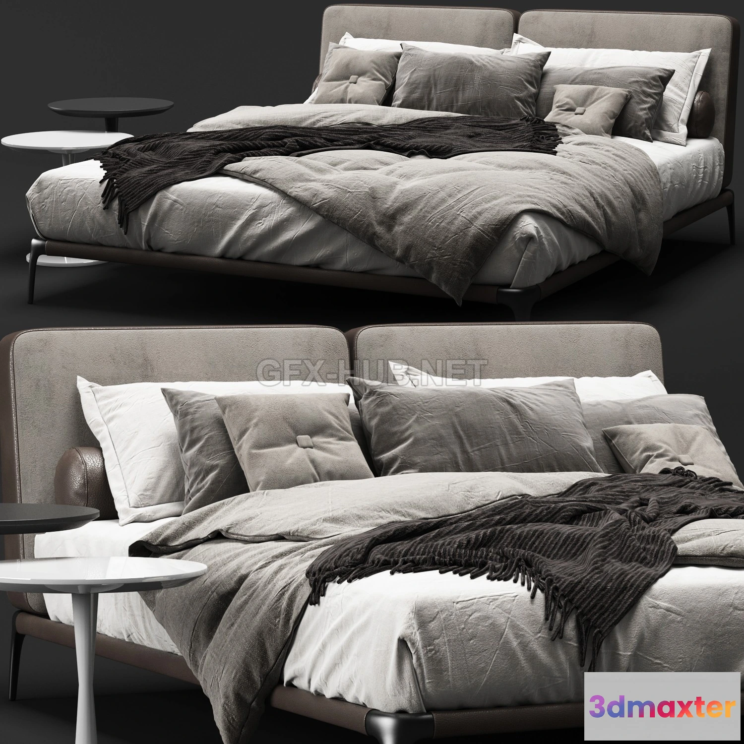 1089284 - Poliform Park Uno Bed B - 222841