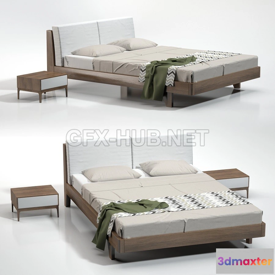 1090704 - Rove Concepts - Mikkel Bed (maxobj) - 224261