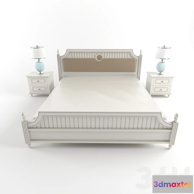 1095138 - White pearl bed - 228695
