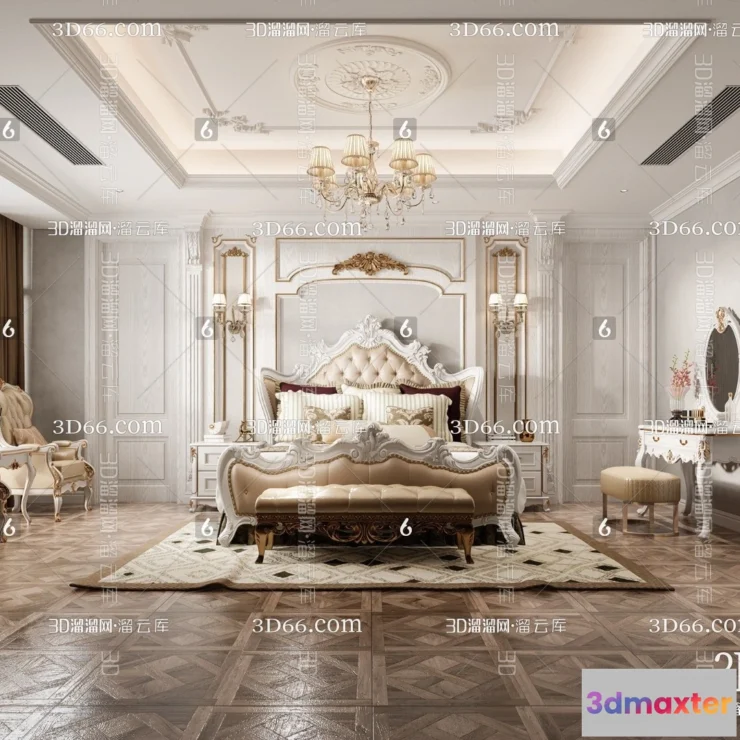 1109728 - Bedroom 3D Scenes - European - 0141