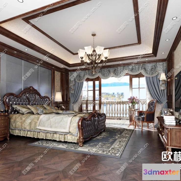 1109744 - Bedroom 3D Scenes - European - 0149