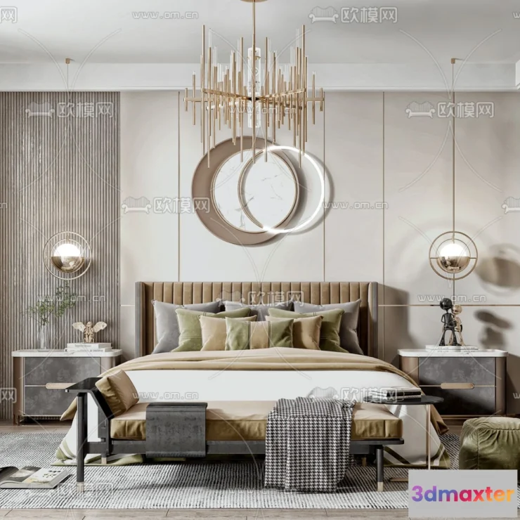 1109850 - Bedroom 3D Scenes - 0201