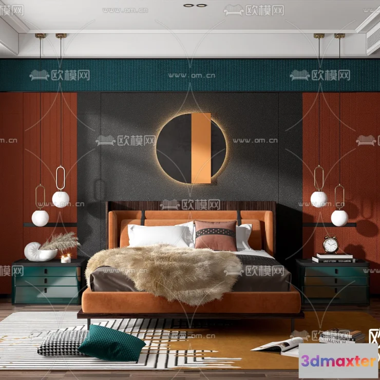 1109856 - Bedroom 3D Scenes - 0204