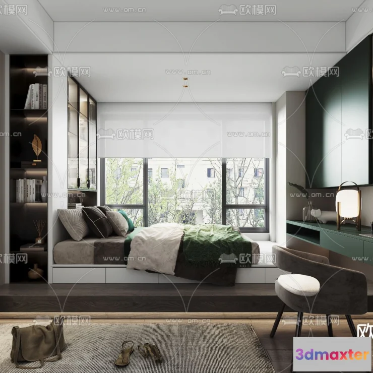 1109914 - Bedroom 3D Scenes - 0233