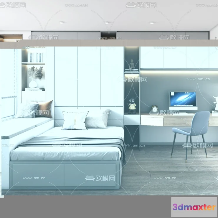 1109926 - Bedroom 3D Scenes - 0239