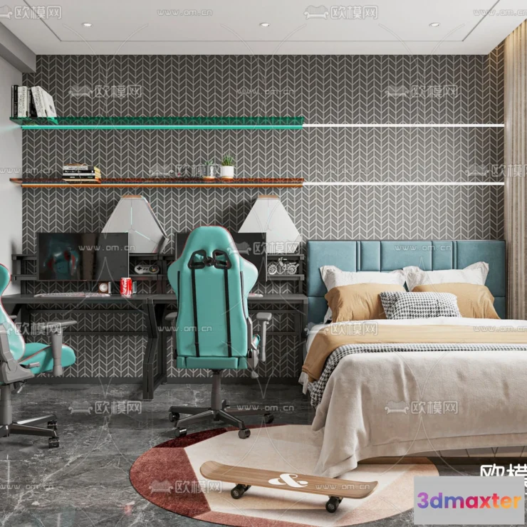 1109928 - Bedroom 3D Scenes - 0240