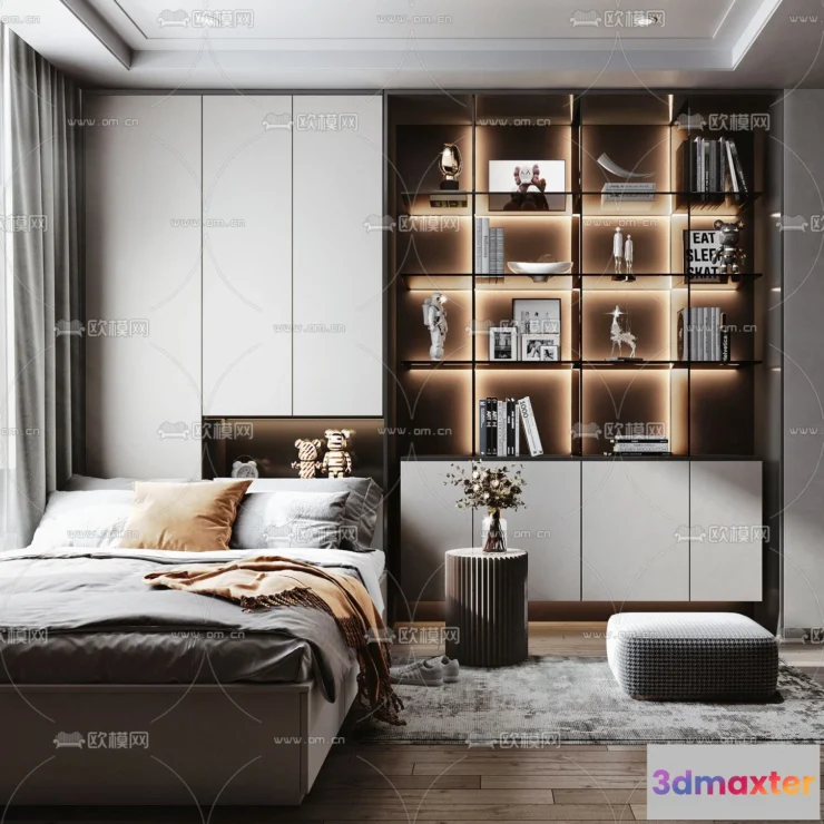 1109930 - Bedroom 3D Scenes - 0241