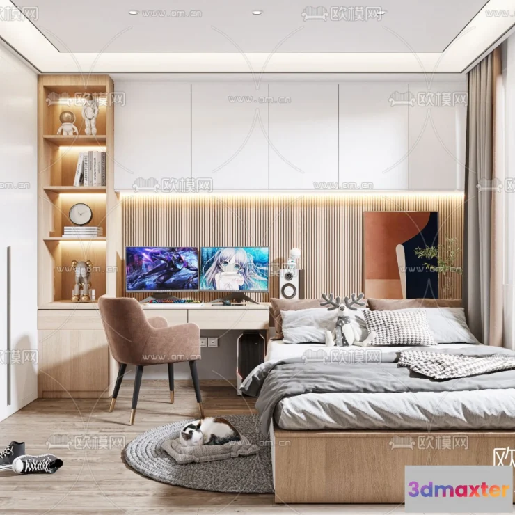 1109946 - Bedroom 3D Scenes - 0249