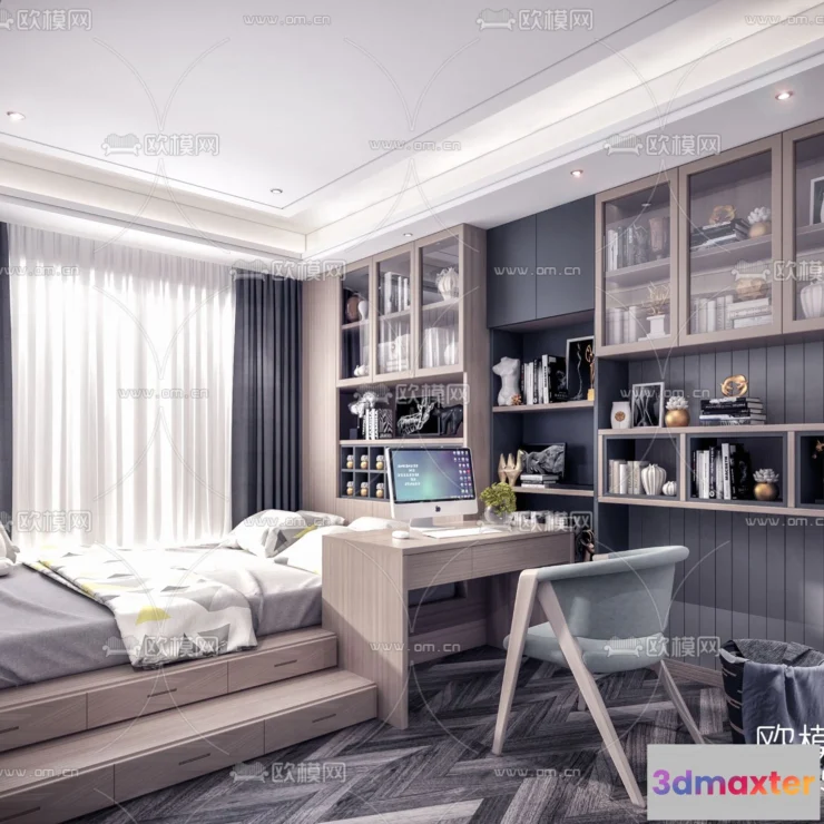 1109952 - Bedroom 3D Scenes - 0252